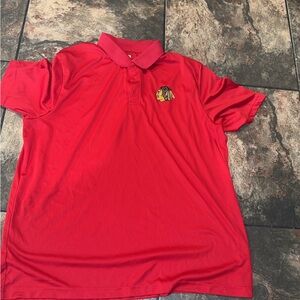 2x mens black hawks NHL polo